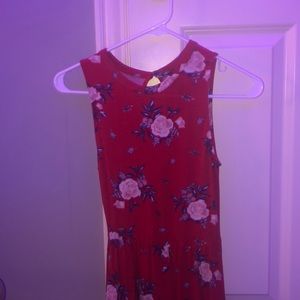 Tank top style romper